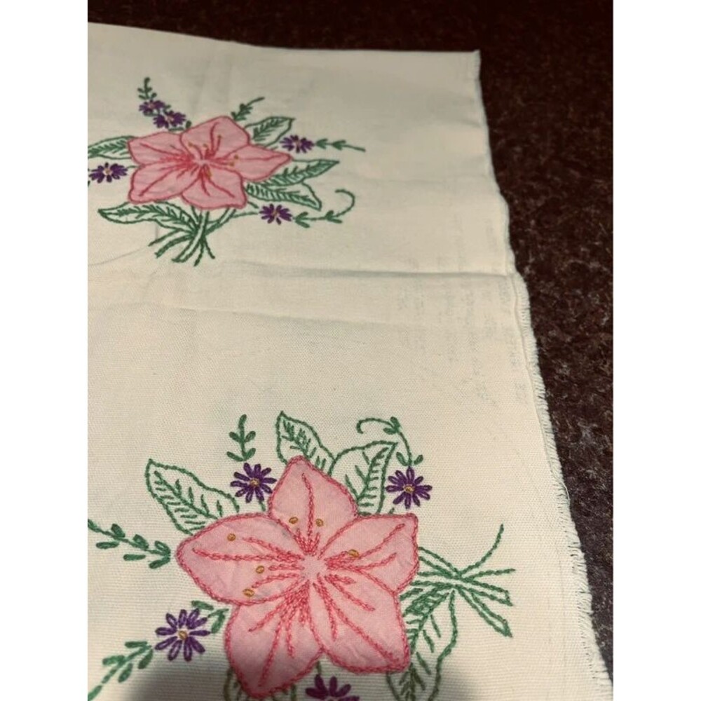 Vintage small table runner